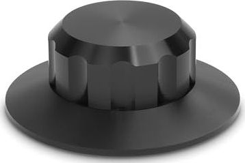 Dynavox Platenklem VC150, klem voor het vastzetten van de plaat voor vinyl platenspeler, van aluminium, zwart