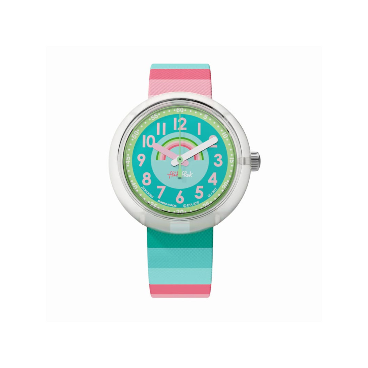 Montre Flik Flak fille Stripy Dreams multicolore
