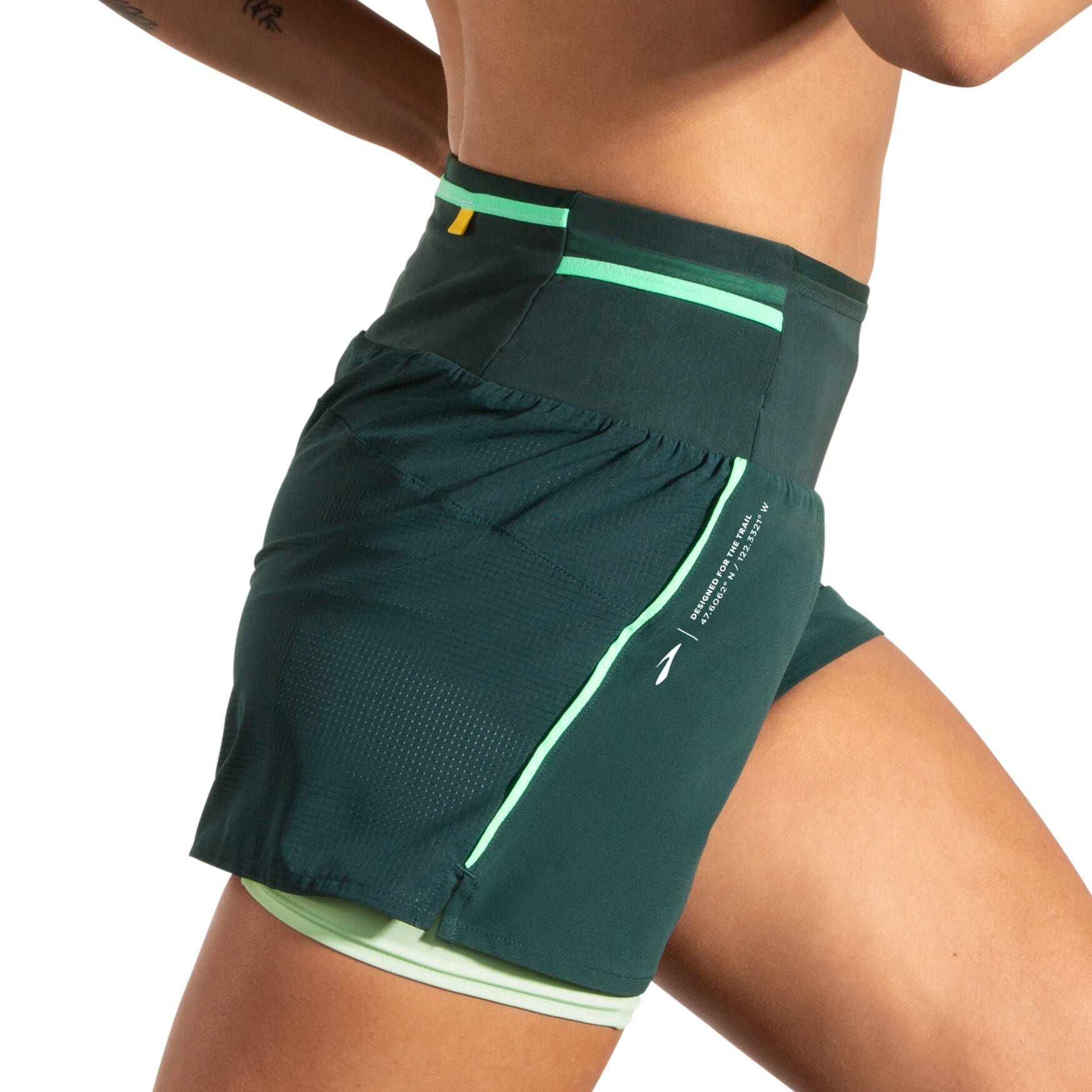 Brooks| Damen Laufshorts HIGH POINT 3
