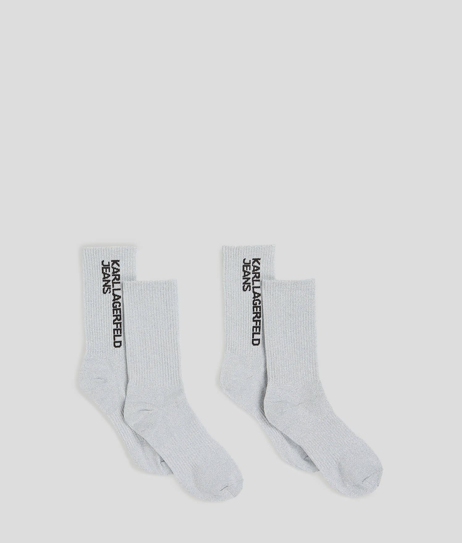 CHAUSSETTES MÉTALLISÉES - LOT DE 2 PAIRES - Acier
