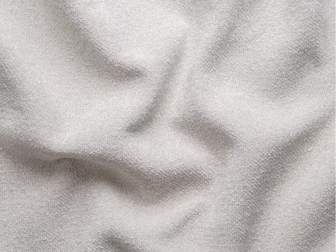 Canapé d'angle gauche en tissu beige CAMILIO de Maison Céphy