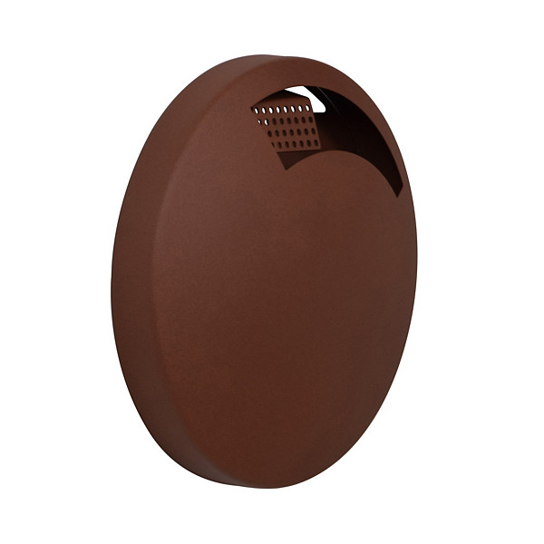Cendrier mural Rossignol Disco 1,5 L effet corten