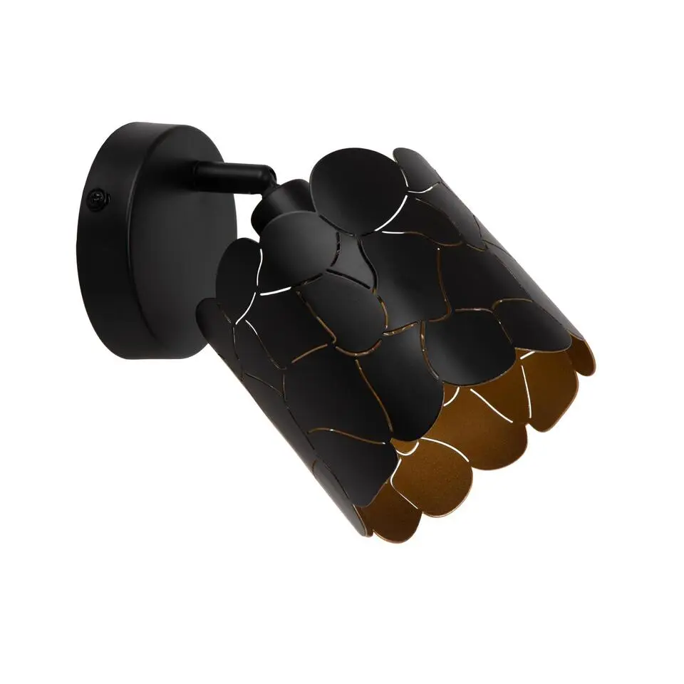 Lucide ALMELO Wandspot - Zwart