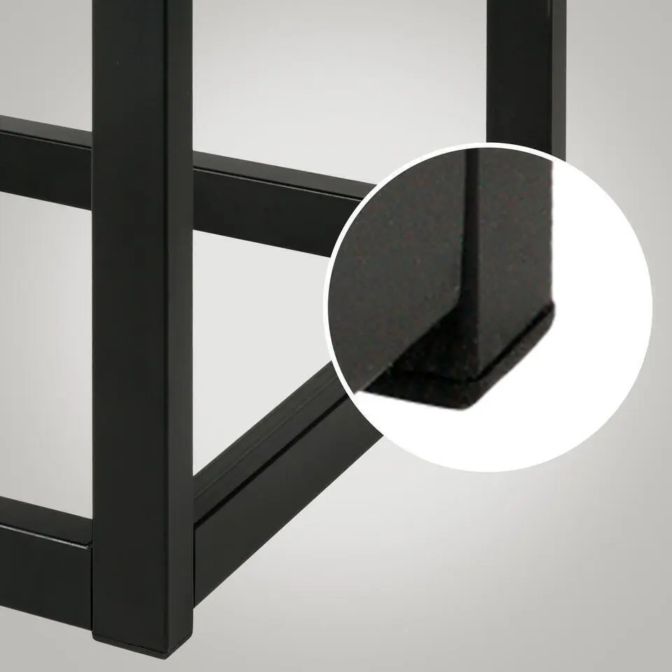 CLP 2-zits Bankje Polson 120 cm - zwart