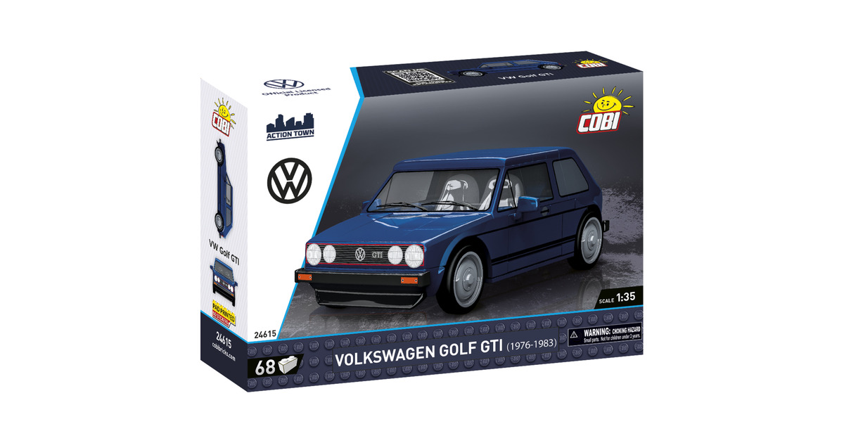 COBIVolkswagen Golf GTI (1976-1983) Constructiespeelgoed  (Schaal 1:35)
