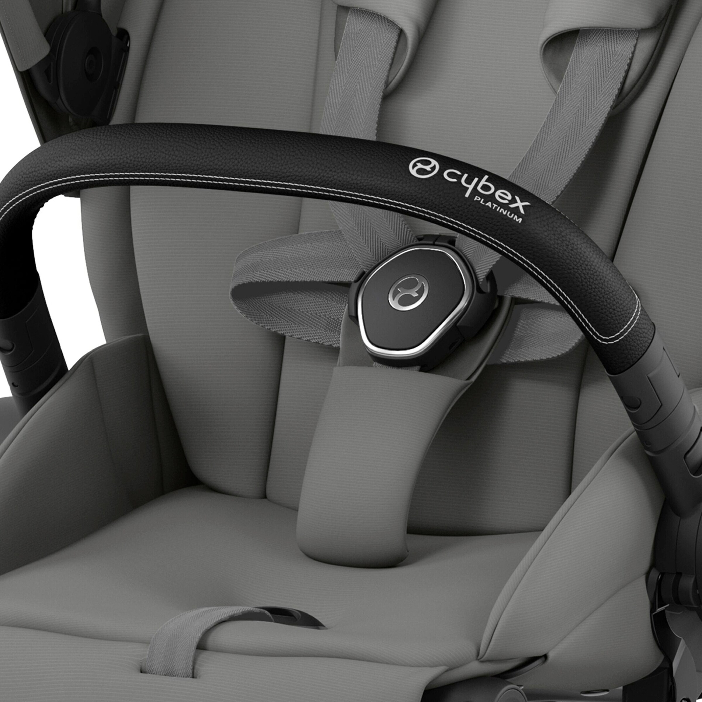 Cybex - PLATINUM Kombikinderwagen PRIAM Comfort Bundle chrome black / mirage grey