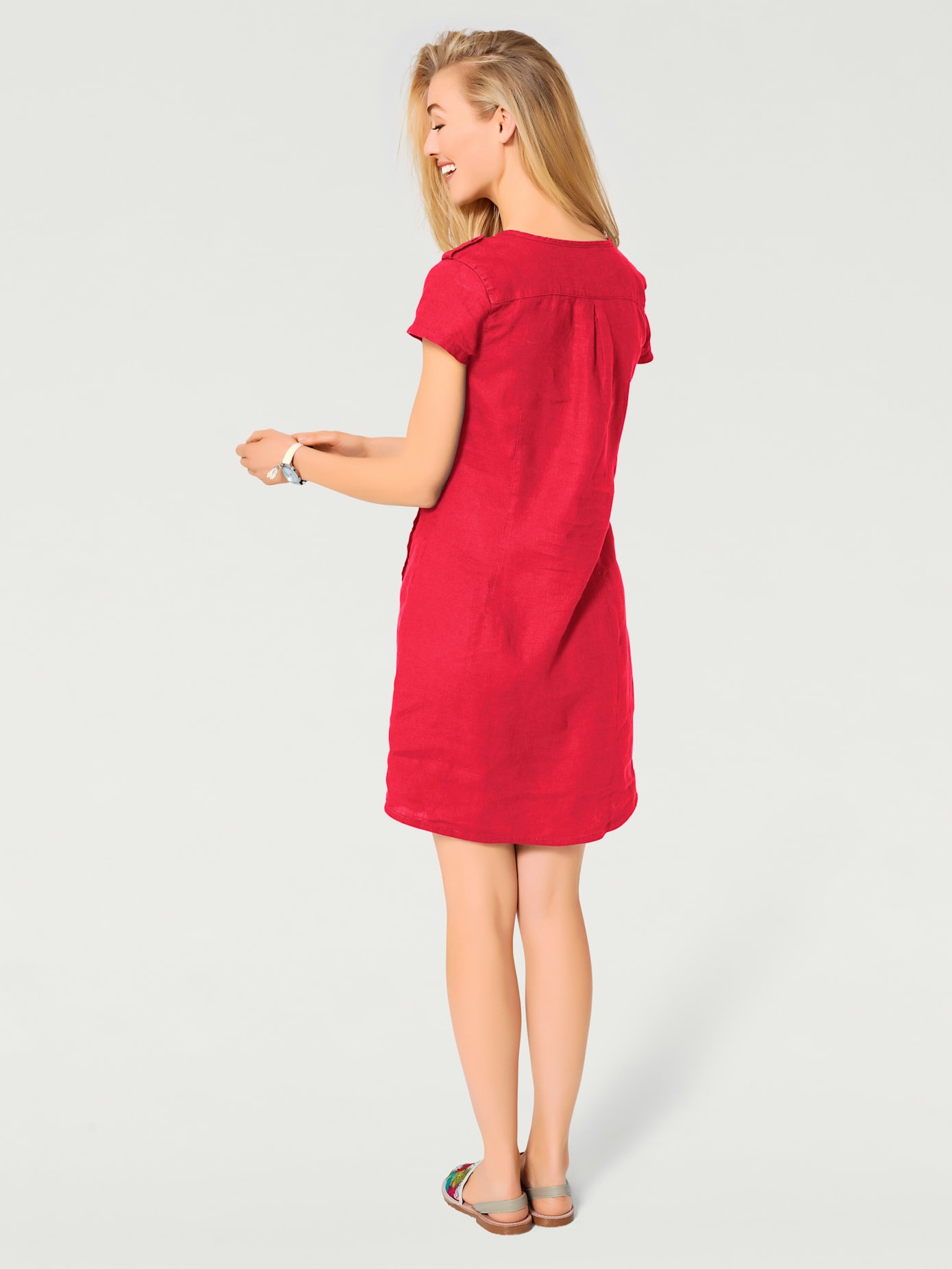 Robe en lin pur lin