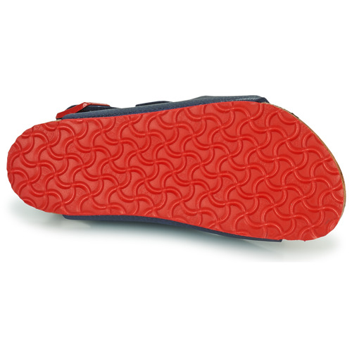 Birkenstock - MILANO - Bleu / Rouge