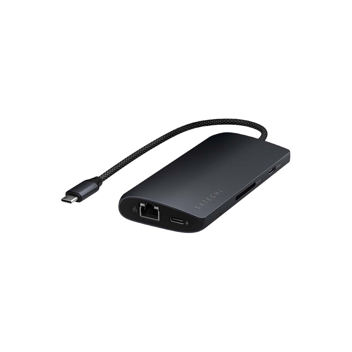 Satechi USB-C 8K Ethernet V3 Multiport USB hub (Midnight)