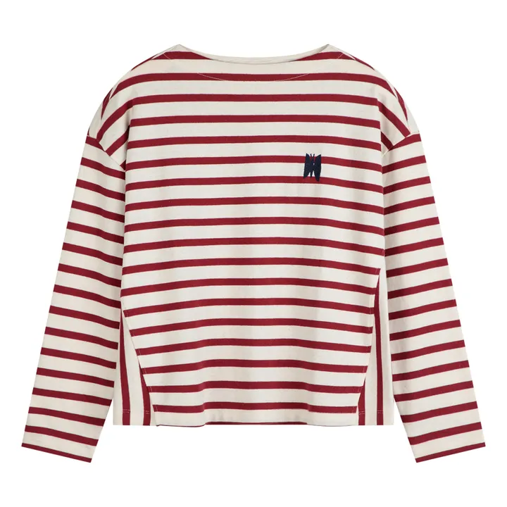 Bobo Choses T-shirt Loose Rayures - Collection Femme  | Ecru
