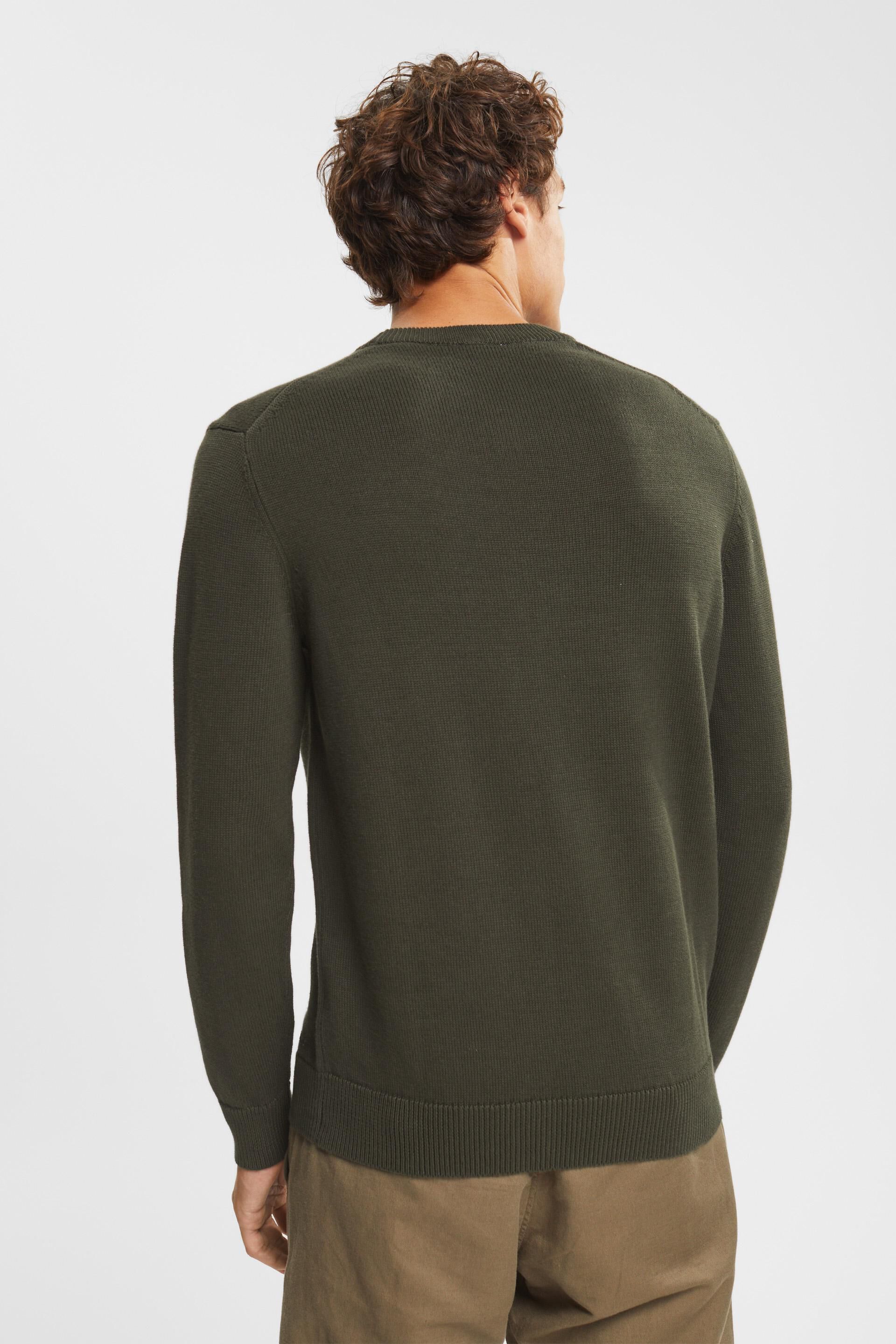 Pull en maille de coton durable