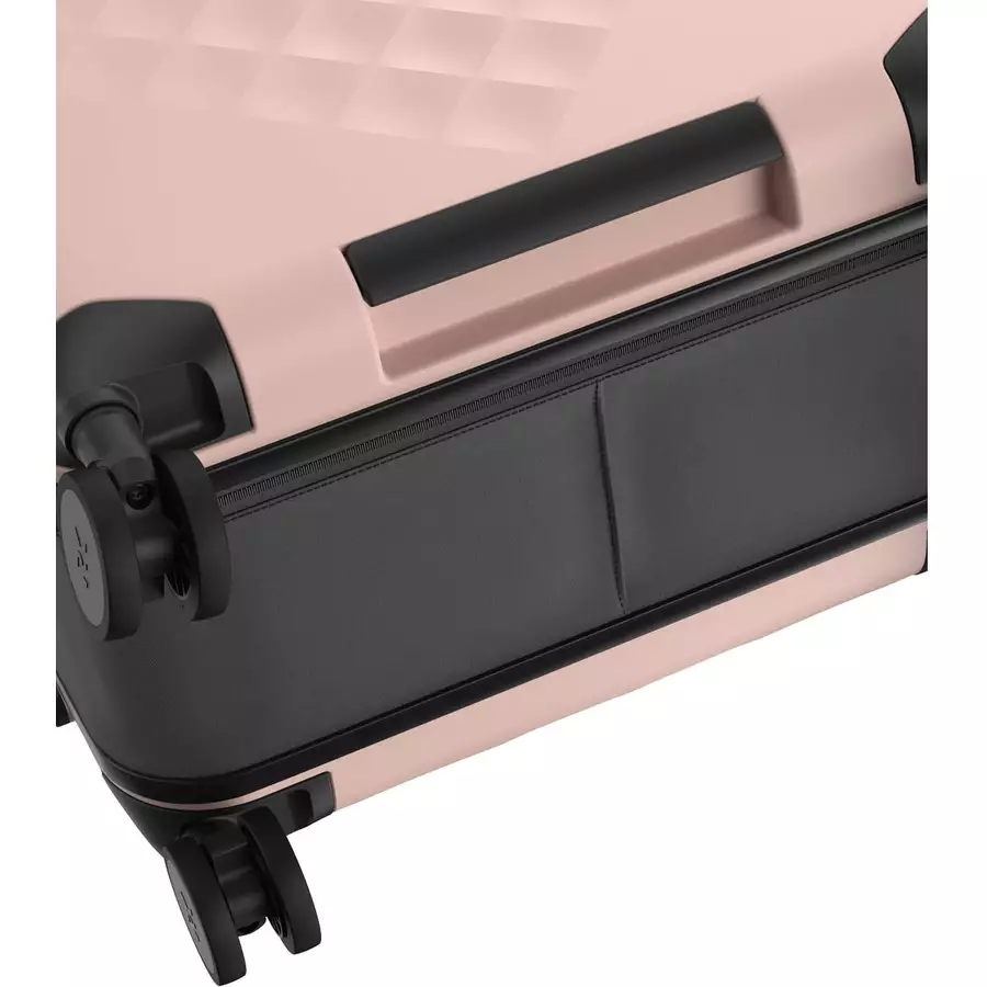 Rollink Vega 360 - faltbarer 4-Rollen-Trolley 65 cm rose smoke