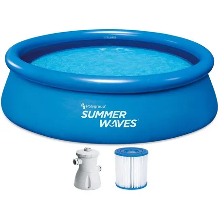 Summer Waves Quick Up Pool Set 305 x 76 cm mit Filterpumpe