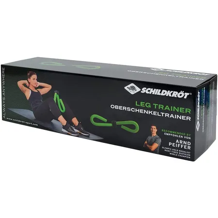 Schildkröt Fitness Leg Trainer, Oberschenkeltrainer, Grün-Schwarz