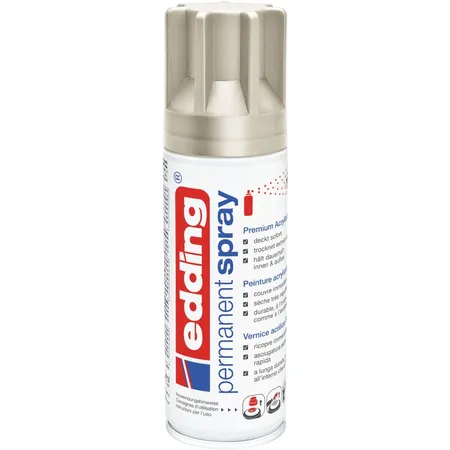 edding 5200 Permanentspray Premium Acryllack, matt, champagner gold, 200 ml