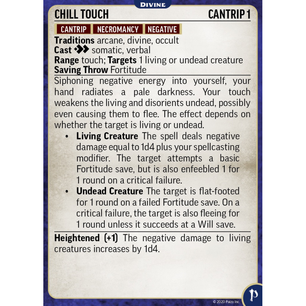 Pathfinder Second Edition - Divine Cards