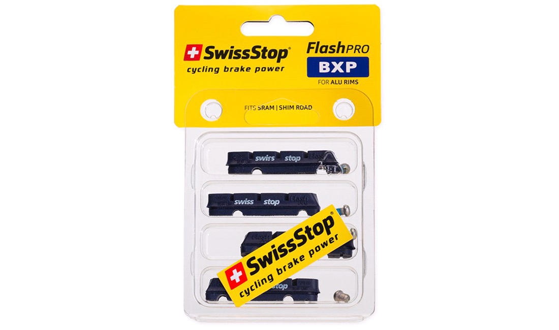 SwissStop FlashPro BXP Aluminium rim bremseklodser