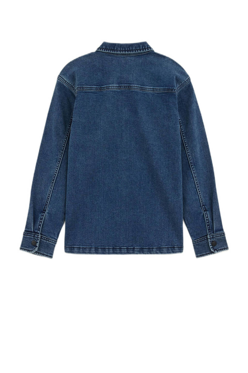 WE Fashion overhemd blue denim