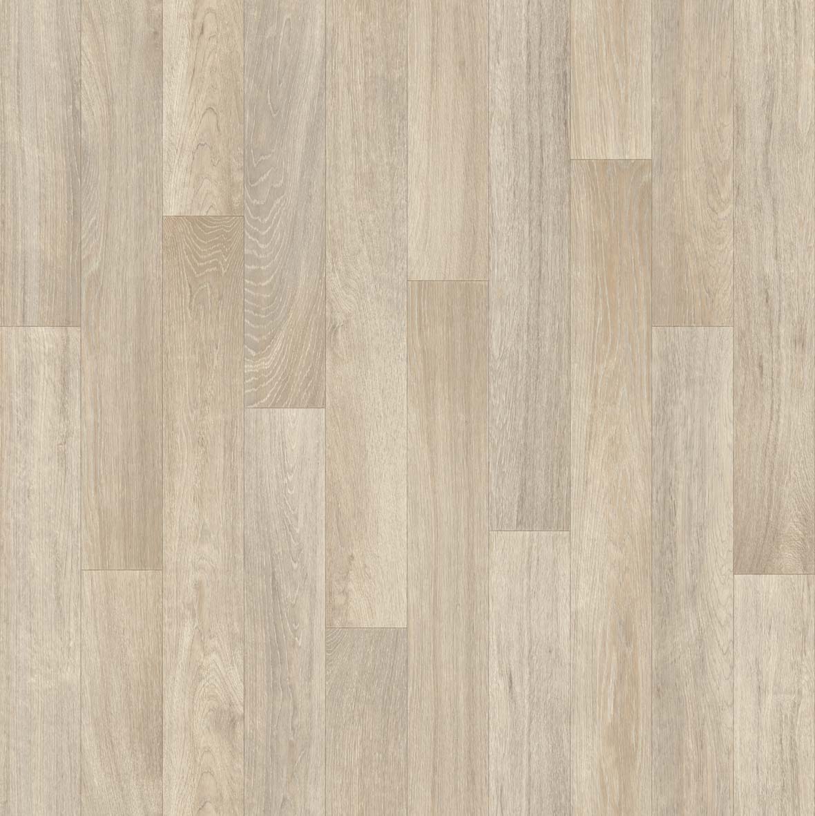 PVC scheepsvloer, licht vinyl, per meter verkocht, CV vloer met schuimrug, 200 cm breed (per meter verkocht)