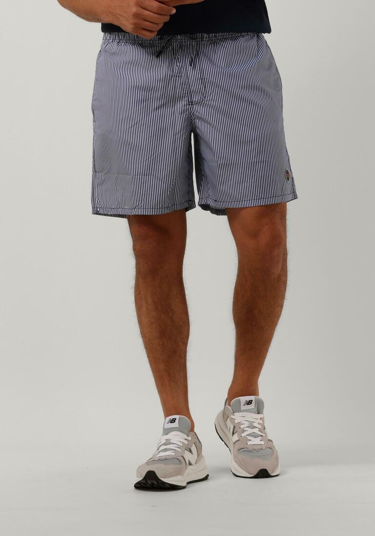 SHIWI donkerblauwe shiwi  men swimshort skinny stripe