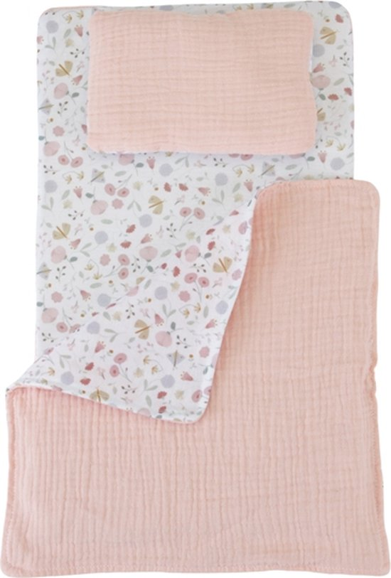 Poppenbedje roze