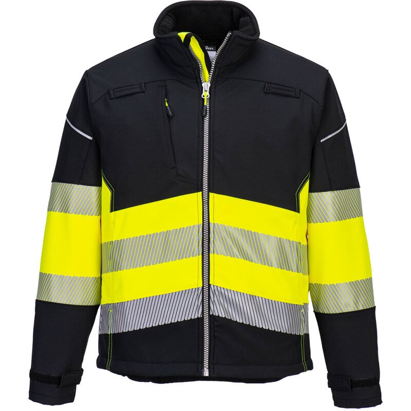 Portwest PW375 Veste Softshell PW3 Haute Visibilité Classe 1