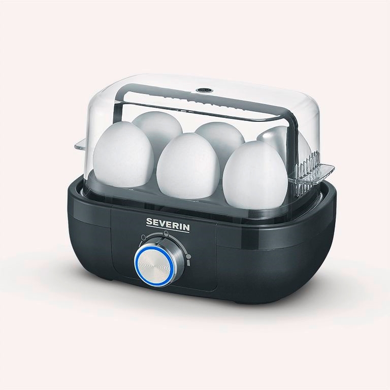 Severin EK 3166 Eierkocher mit Kochzeitüberwachung 420 W Schwarz