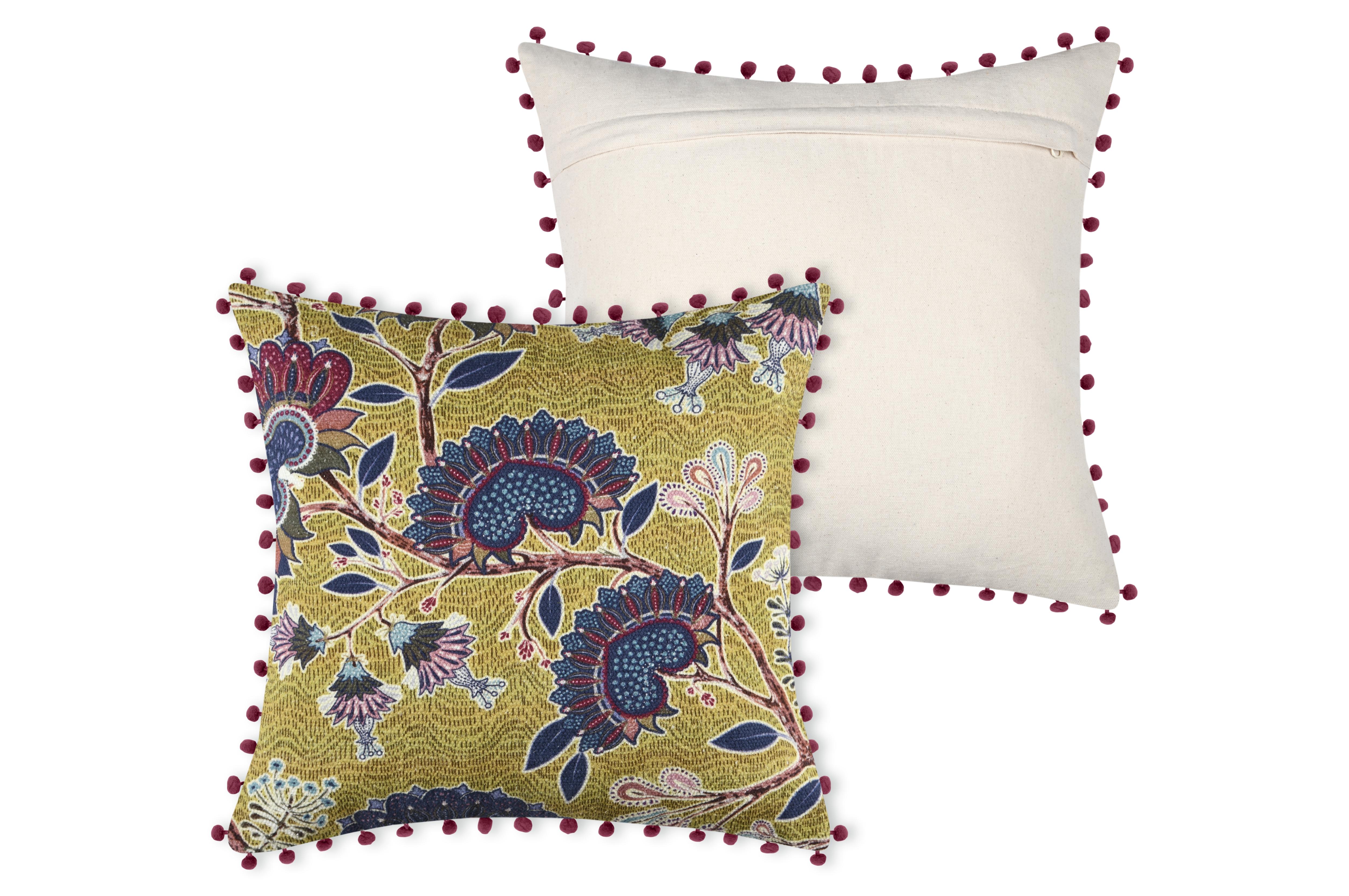 ARBOUR COUSSIN 40X40CM MOUTARDE