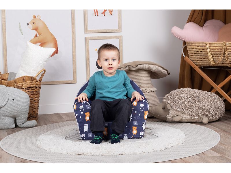 Knorrtoys Kindersessel Pretty bear Sessel mit niedlichem Motiv