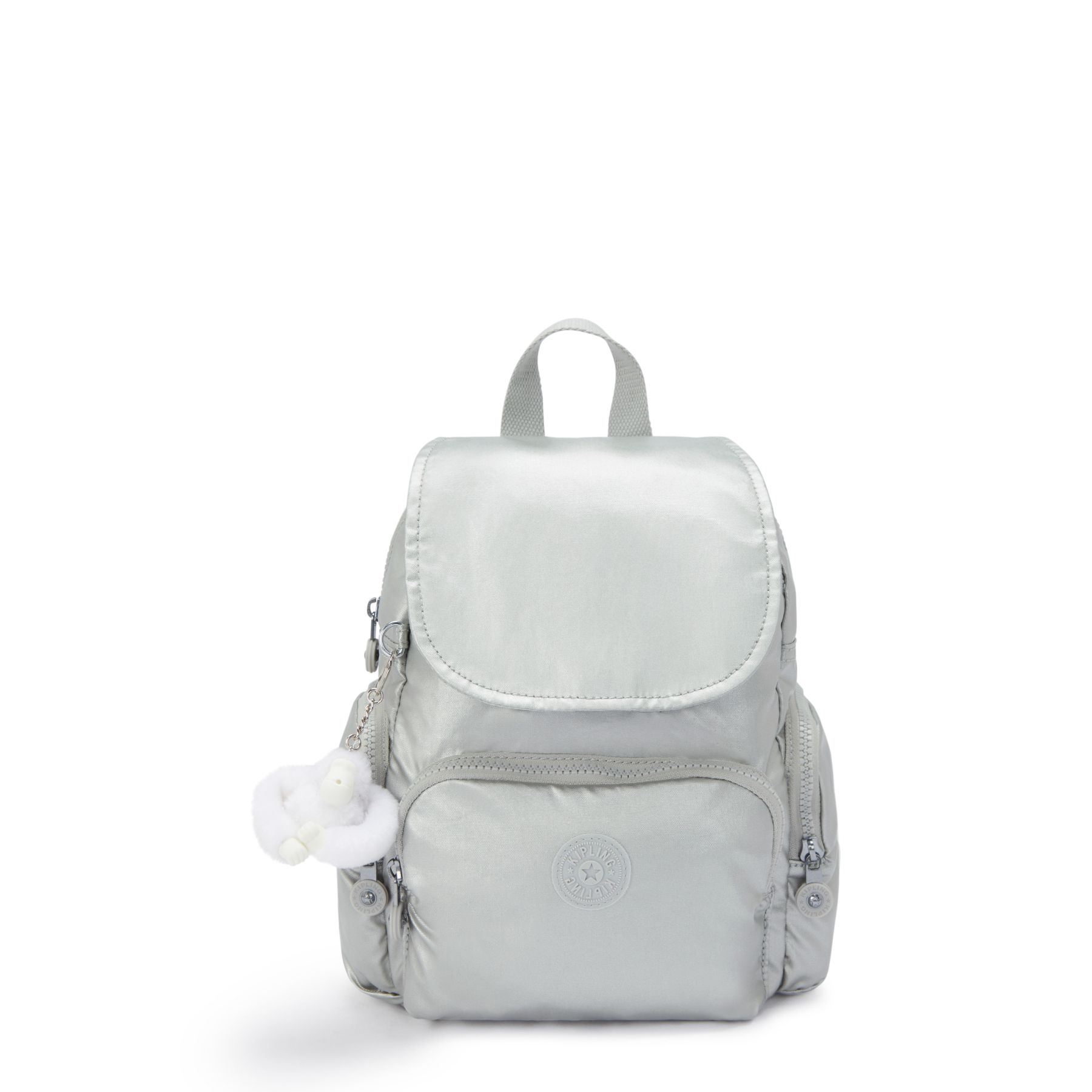 CITY ZIP MINI Mini sac à dos avec bretelles ajustables - New Bright Metallic