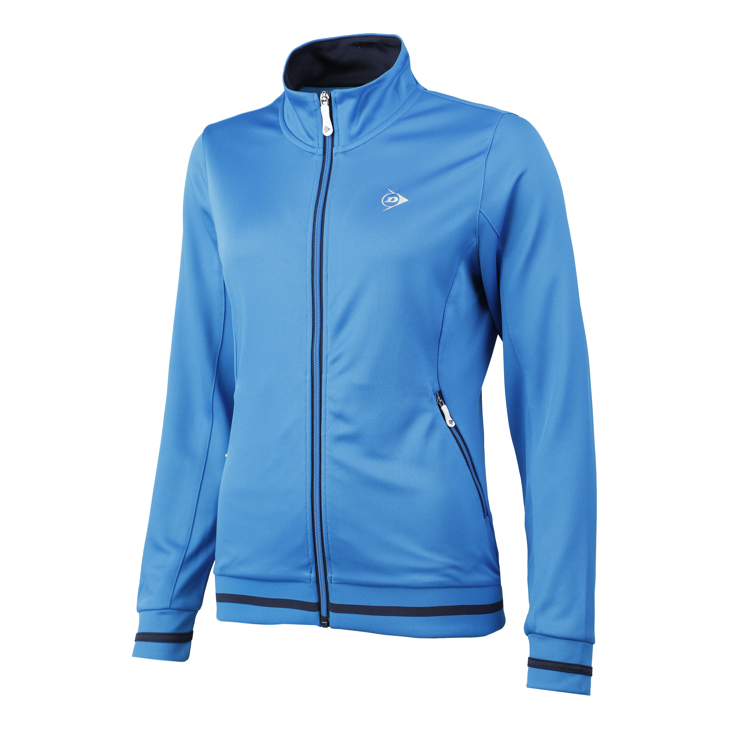 Dunlop Club Line Knitted Veste De Survêtement Femmes - Bleu