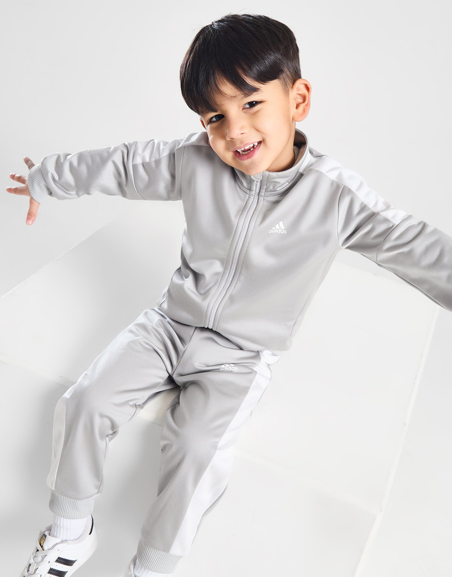 adidas Ensemble de survêtement Zippé Bébé