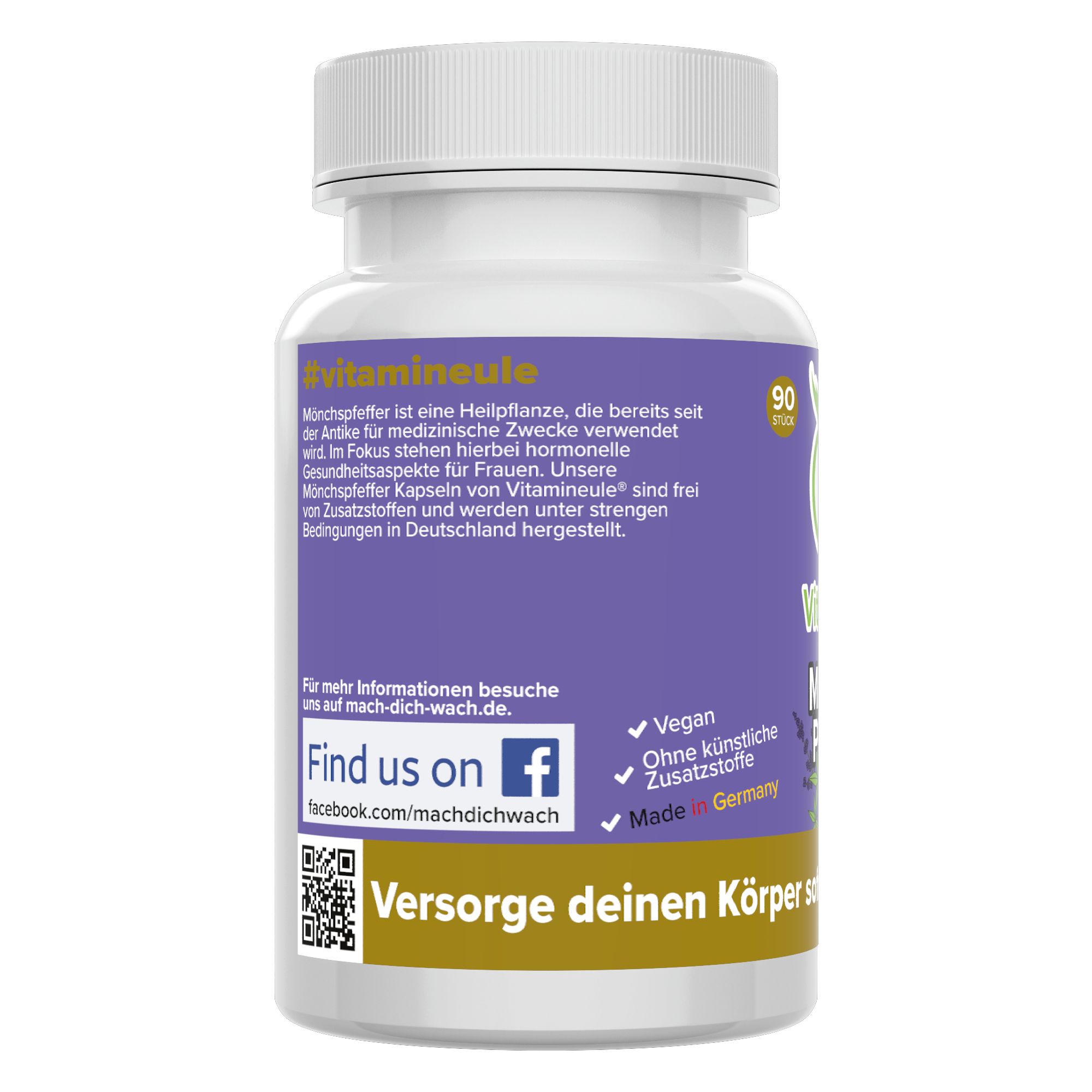 Mönchspfeffer Kapseln - Vitamineule®