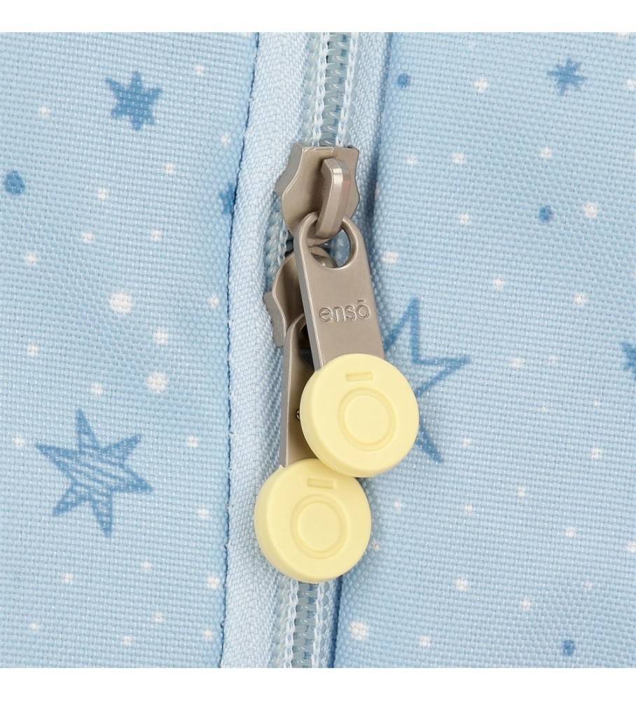 Enso Mochila EnsoDreams come true doble compartimento azul, rosa