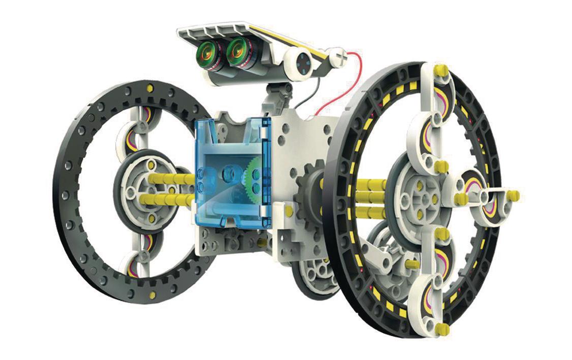 Solar-Roboter 14-in-1 BausatzDas ideale Lernpaket