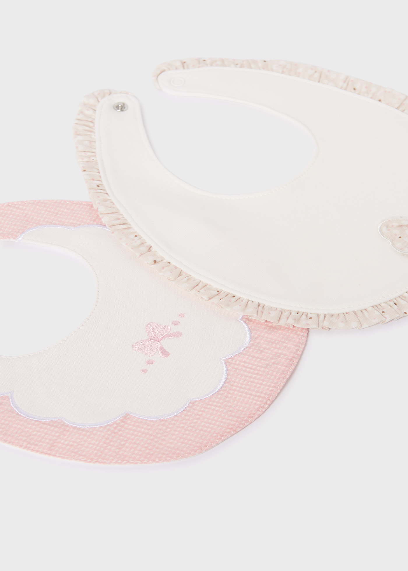 Conjunto de 2 babadores Better Cotton para bebês