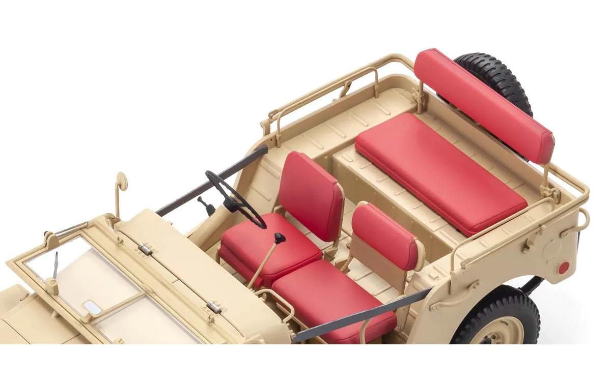 Toyota Land Cruiser BJ Beige, 1:18<br>Detailgetreues Modellauto für Sammler im Massstab 1:18