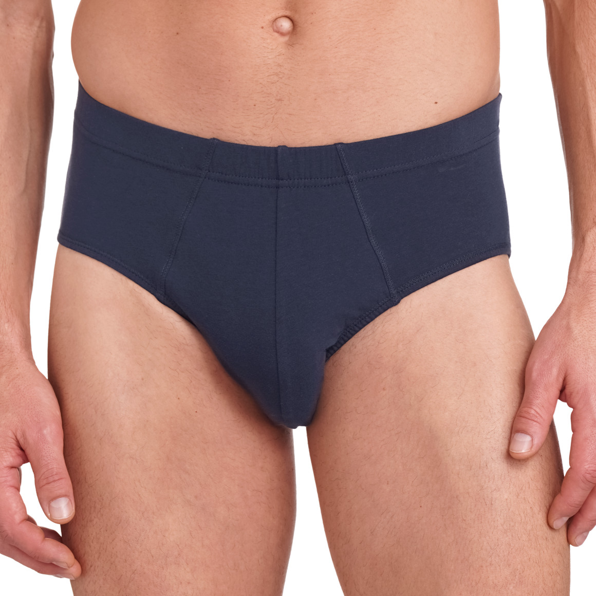VanVaan Herren Slip unifarben dunkelblau