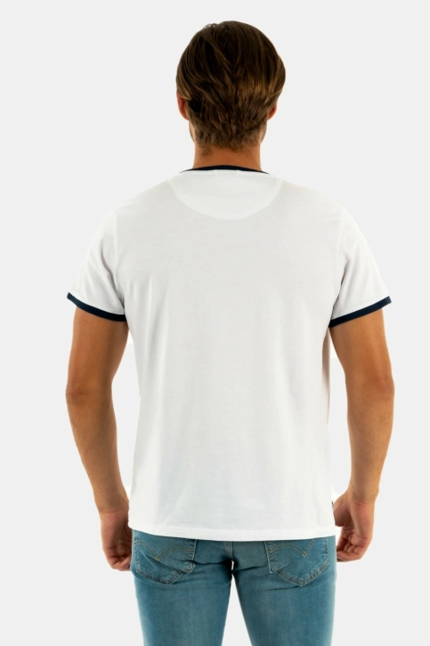 tee shirt daytona flat track white
