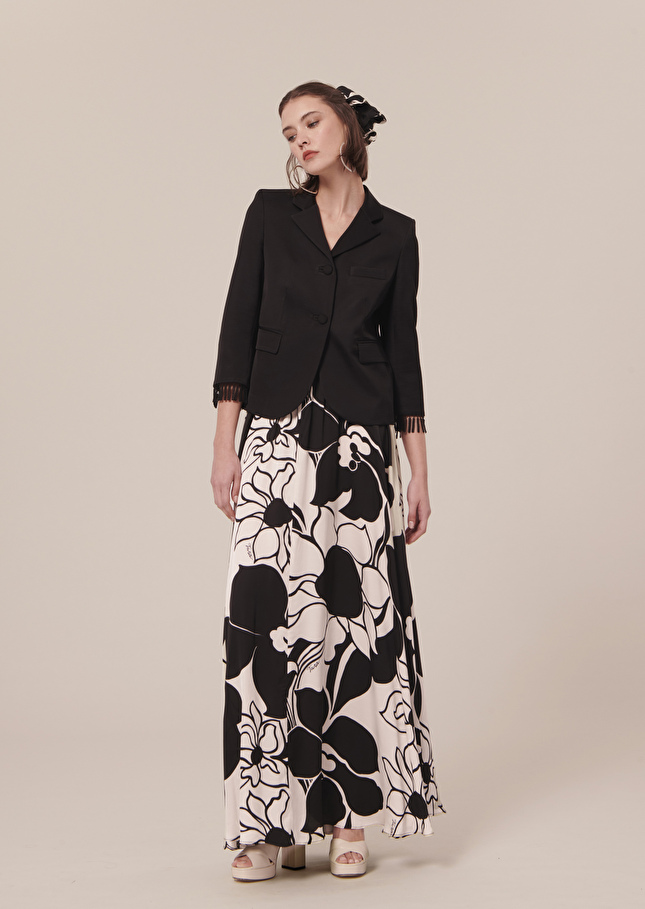 Veste Valensolenoire satinée