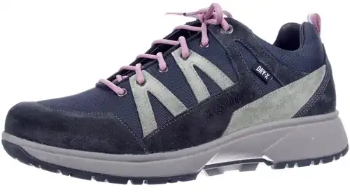 Xsensible donkergrijs combi Bodo 40208.5.836 H - maat 38 veterschoen donkergrijs combi - maat 38 Calandschoen