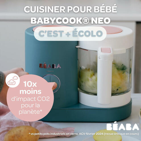 Babycook Néo Robot Cuiseur Bébé 6 en 1 Eucalyptus - BEABA
