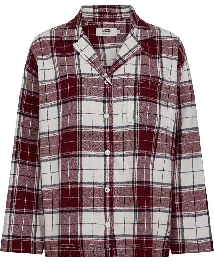 Magasin du Nord Collection Clara 1 G Cabernet check