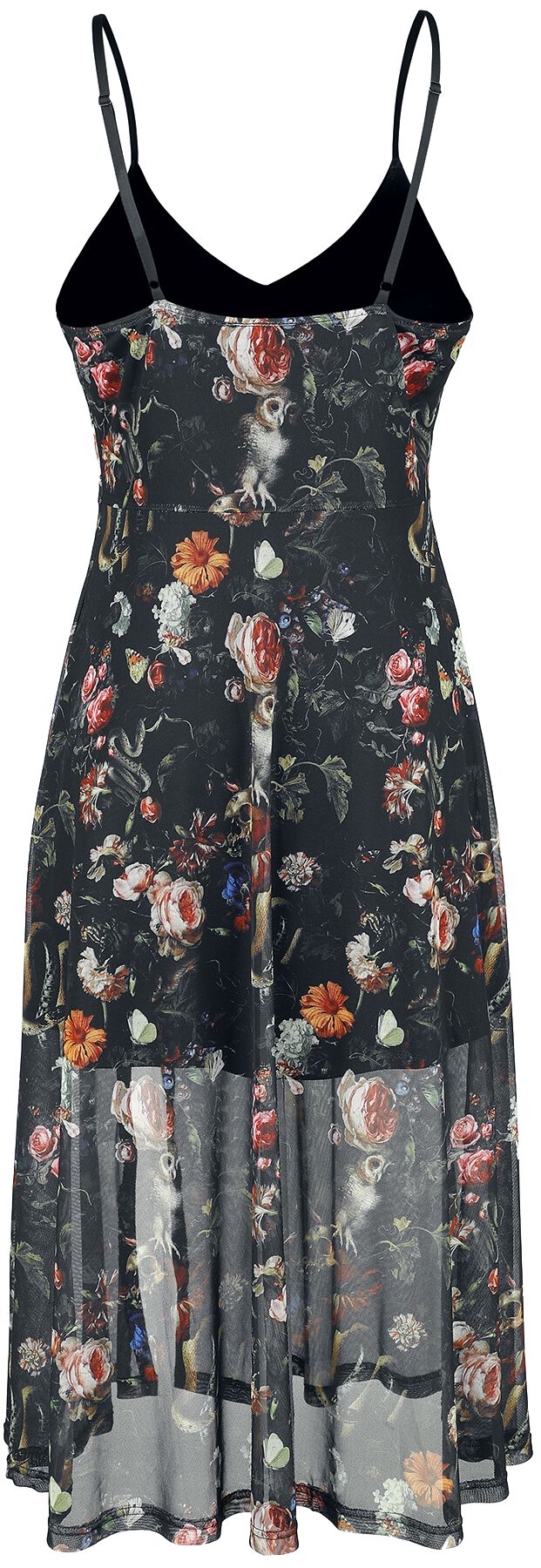 Robe Mi-Longue Imprimée Night Garden | Jawbreaker Robe mi-longue