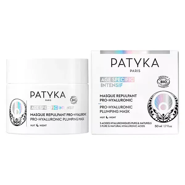 Máscara facial Patyka Pro-Hyaluronic Plumping Mask 30ml