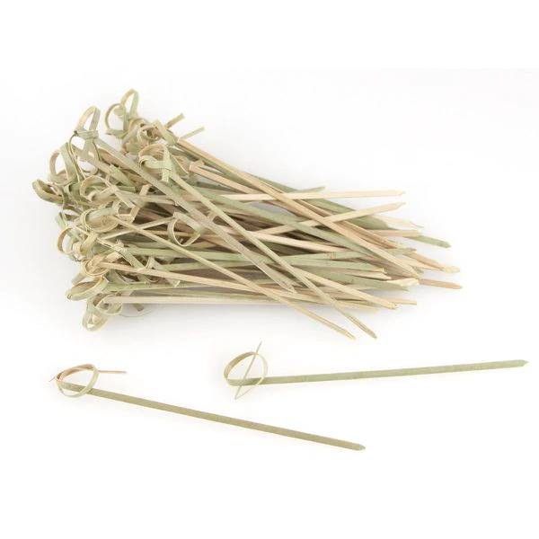 Lot de 50 pics à brochettes en bambou de 10 cm Wood Edition Fackelmann