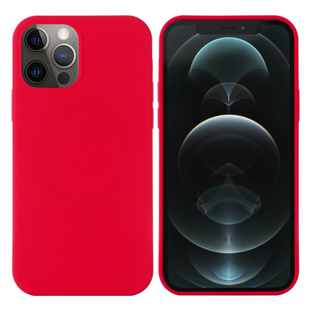iPhone 13 Pro MagSafe Silikon Case Hülle - Rot