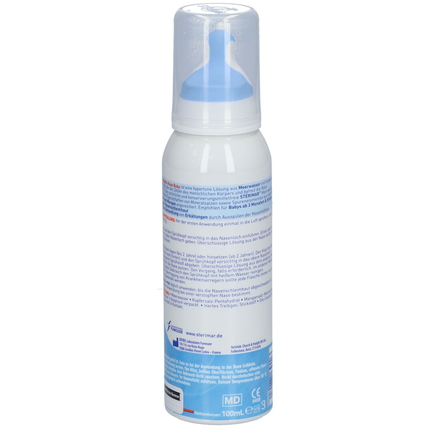 STERIMAR® Verstopfte Nase Baby 2in1 Nasenspray & Spülung