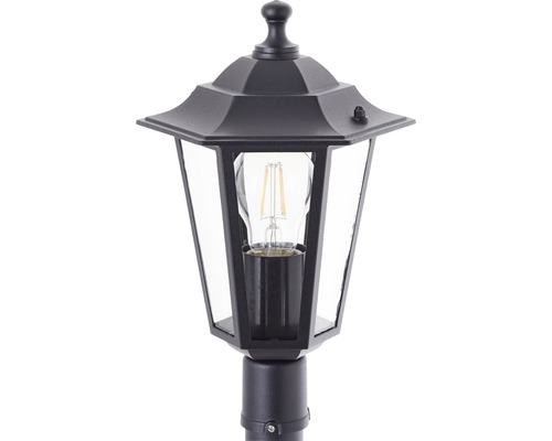 Buiten vloerlamp IP44 1-lichts HxØ 1000x240 mm Carleen zwart