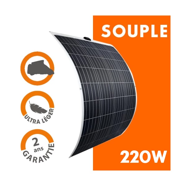 Panneau solaire 220W SOUPLE ANTARION seul